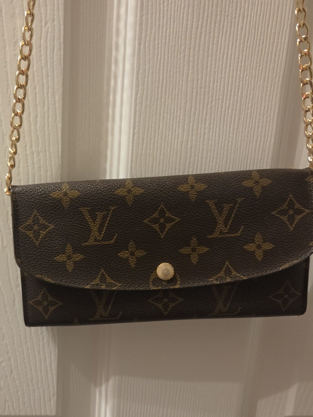 100% Authenic Louis Vuitton Emilie Monogram Wallet Brown With COA - Picture 4 of 16
